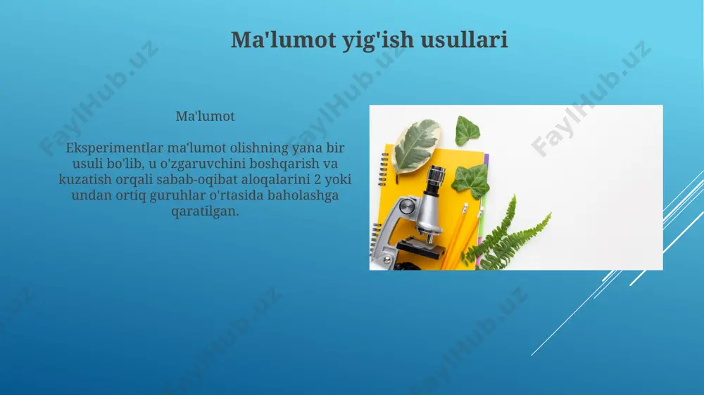 ilmiy tadqiqot metodlari va ularning xususiyatlari - Page 4