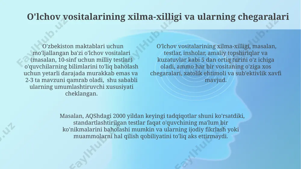 pedagogik oʻlchovlar muammosiga kirish - Page 4