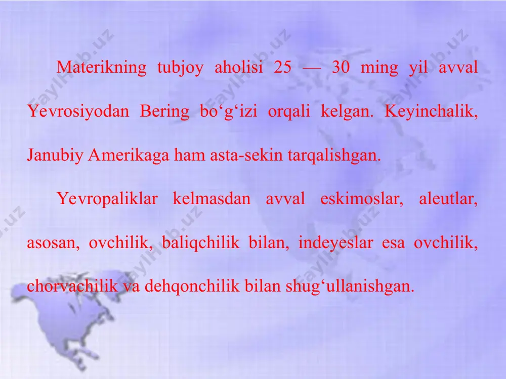 shimoliy amerika aholisi 6-sinf - Page 3