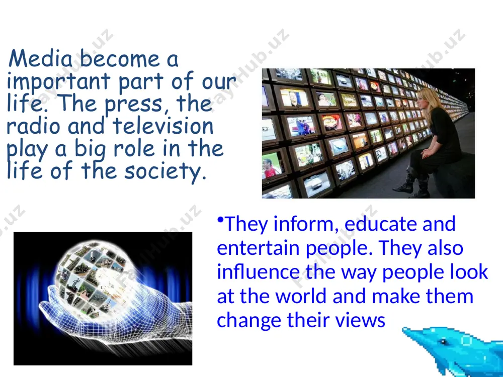 grams attract a large audience. radio brings into our homes not only entertainment and news but also cultural and educational programs. radio is widely used in today’s world. it is the quickest mean of spreading news and the information. radio keeps us informed about current events. so it gives us a lot of useful information james clerk maxwell mahlon loomis guglielmo marconi it is almost impossible to imagine our life without tv. it plays a great and a very important role in the life of modern man. there is practically no family that doesn’t have a tv set. tv has a lot of channels. tv keeps people informed. we can learn a lot of information watching tv. we can choose programs that we like. philo t. farnsworth made the first television and transmitted the first image, which was a dollar sign made up of 60 individual lines. farnsworth filed for …