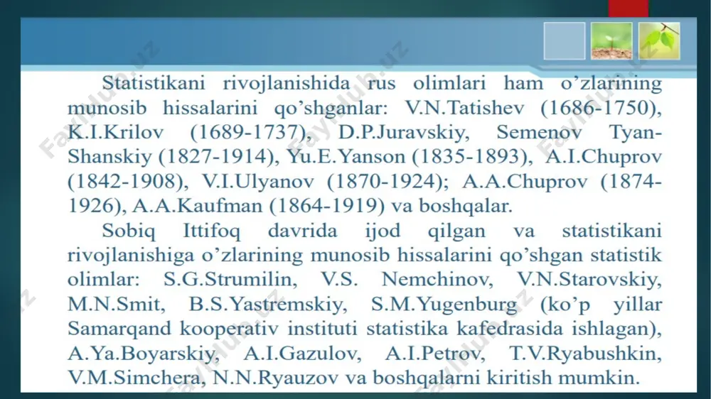 statistika fanining predmeti va usullari - Page 4