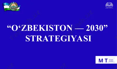 “o‘zbekiston — 2030” strategiyasi — PPT