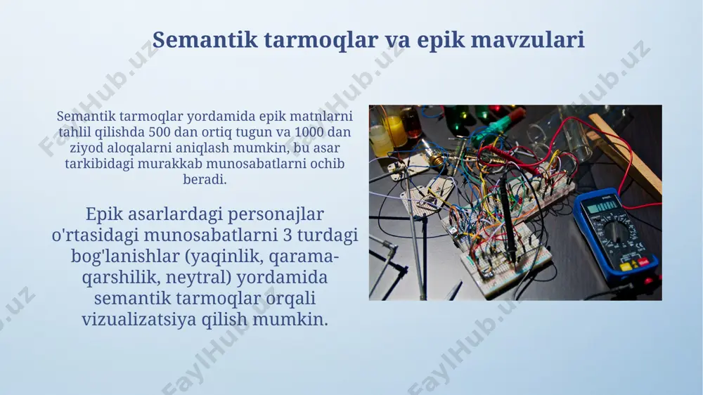 epik asarlarni o'rganishda texnik vositalardan foydalanish - Page 5