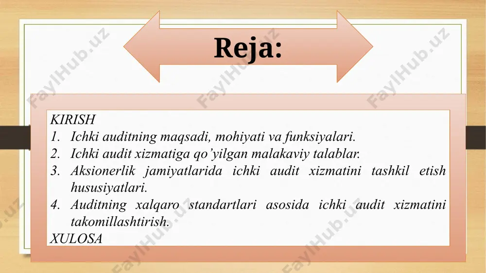ichki auditni tashkil etish asoslari - Page 2