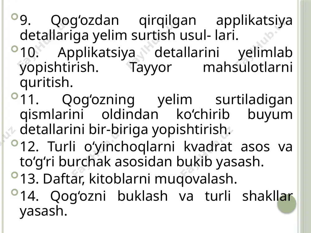 qog’ozvakarton bilan ishlash darslarini tashkil etish metodikasi - Page 5