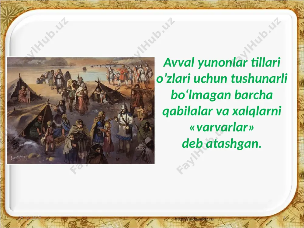 rim imperiyasining yemirilishi. 6- sinf - Page 4