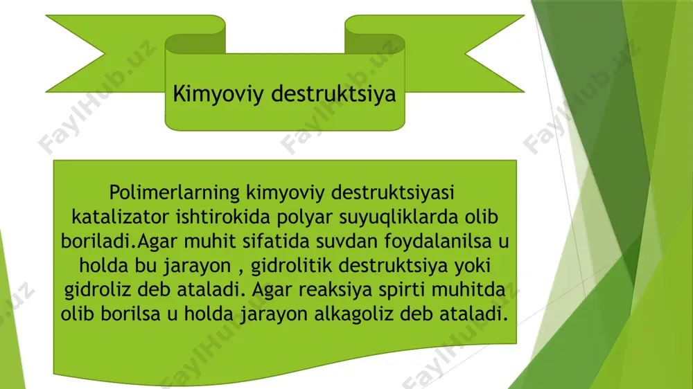 bo’yicha fundamental tadqiqotlarni rivojlantirish va koordinatsiyalash, polimerlar haqidagi fanning dolzarb muammolarini hal etish borasidagi tadqiqotlardan iborat edi. polimerlar strukturasi – xossalari o’rtasidagi bo’g’liqlikni (korrelyatsiya) belgilash bo’yicha olib boriladigan tadqiqotlar institutning muhim ilmiy yo’nalishhlaridan hisoblanadi. fizik-kimyoviy xossalarning (kimyoviy tabiat, molekulyar massa va molekulyar massaviy taqsimlanish) molekulyar strukturaga bog’liqligini tadqiq etish biologik faol polimerlar xossalarini boshqarish, polimerning nadmolekulyar, fizik strukturasini, fizik-kimyoviy xossalarini o’rganish esa talab etilgan xossalarga ega bo’lgan biologik faol polimerlar, kompozitsion polimer materiallarni tuzish (konstruirlash), yaratish uchun imkon beradi.mazkur sohada o’zbekiston respublikasida birinchilardan bo’lib akademik rashidova s.sh. rahbarligi ostida o’zr fa pkfi olimlari ish boshladilar. polimer tizimlarda nanostrukturalarning shakllanishi mexanizmlarini tadqiq etish orqali nanopolimer materiallarning yangi avlodini yaratish, ularni barqarorlashtirish, sintez, struktura va xossalar orasidagi o’zaro bog’liqlikni belgilashga qaratilgan tadqiqotlar yo’lga qo’yildi. o’zmu va ttesi otm larida kafedralar tashkil etildi. natijada tabiiy va sintetik polimerlar (xitinlar, pektinlar, selluloza va ularning hosilalari, polivinilkaprolaktam va poliolefinlar, shu jumladan polietilen) asosidagi nanostrukturali polimer …