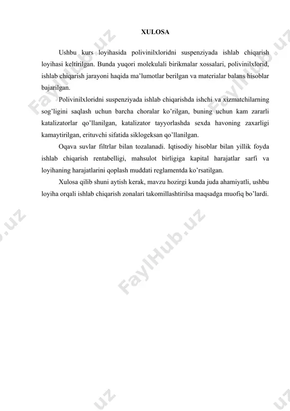 "yuqori molekulali birikmalar ishlab chiqarish jihozlari" - Page 3