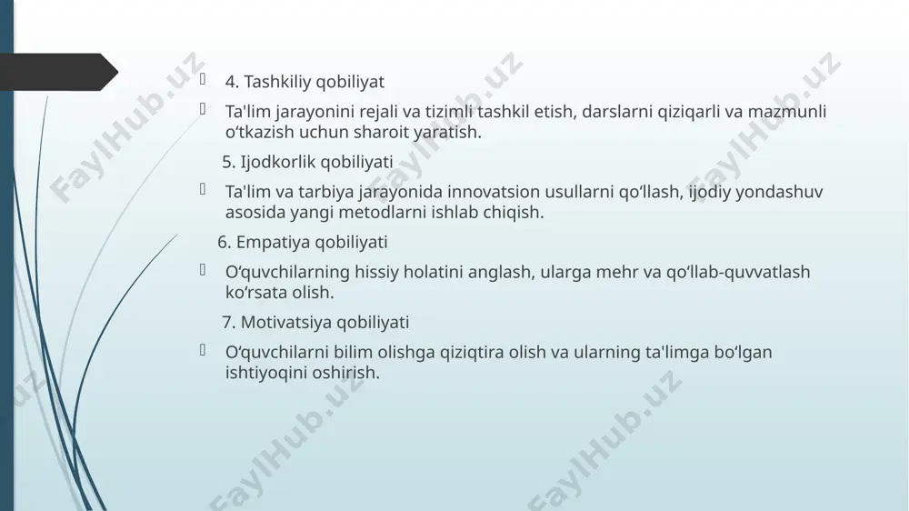 ing samaradorligiga erishish mumkin.