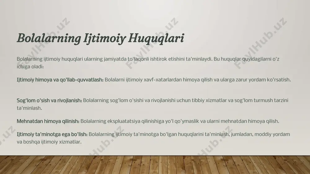 "bola huquqlari to'g'risida"gi bmt konvensiyasidan foydalanish - Page 5