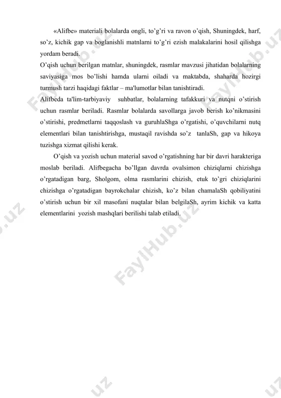 savod o’rgatish davrida o’qish va yozuv darslari - Page 5