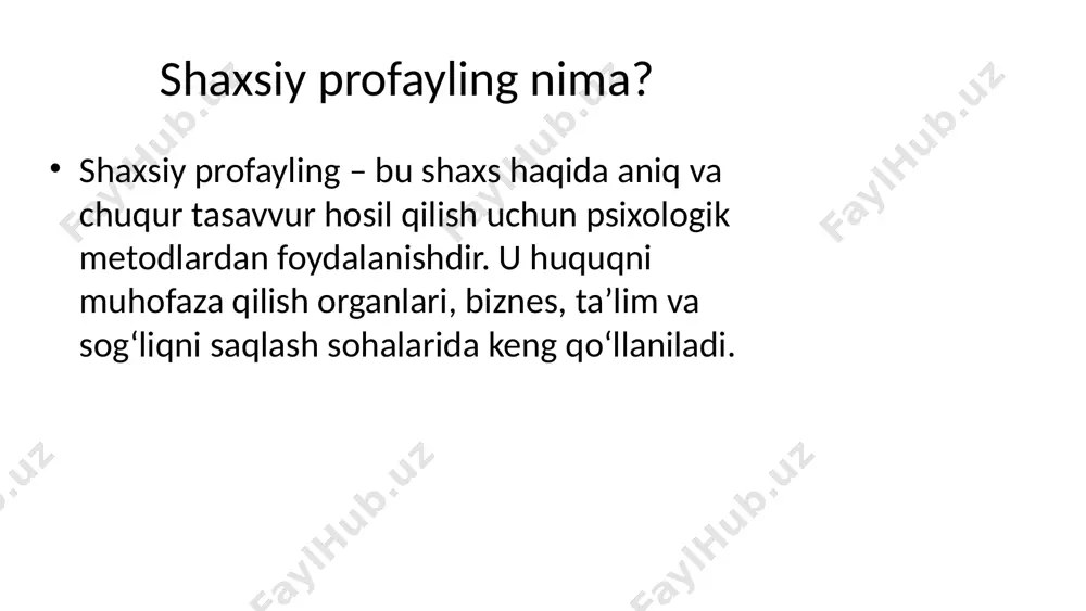 shaxsiy profayling - Page 3