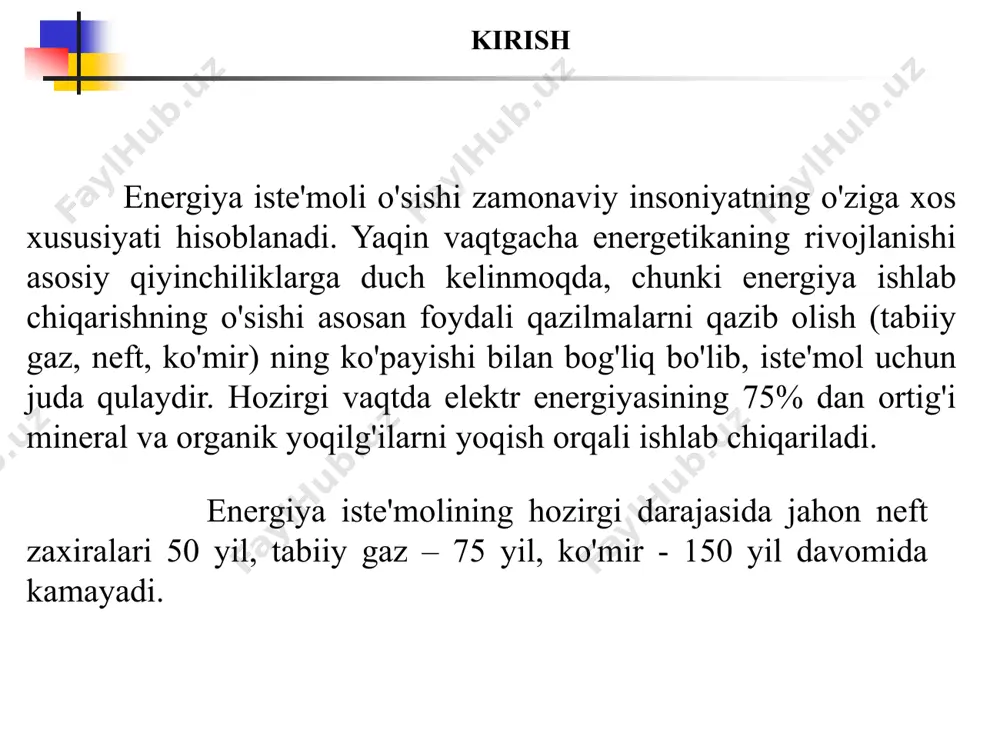muqobil energiya manbalarining yalpi va texnik potensiallari - Page 4