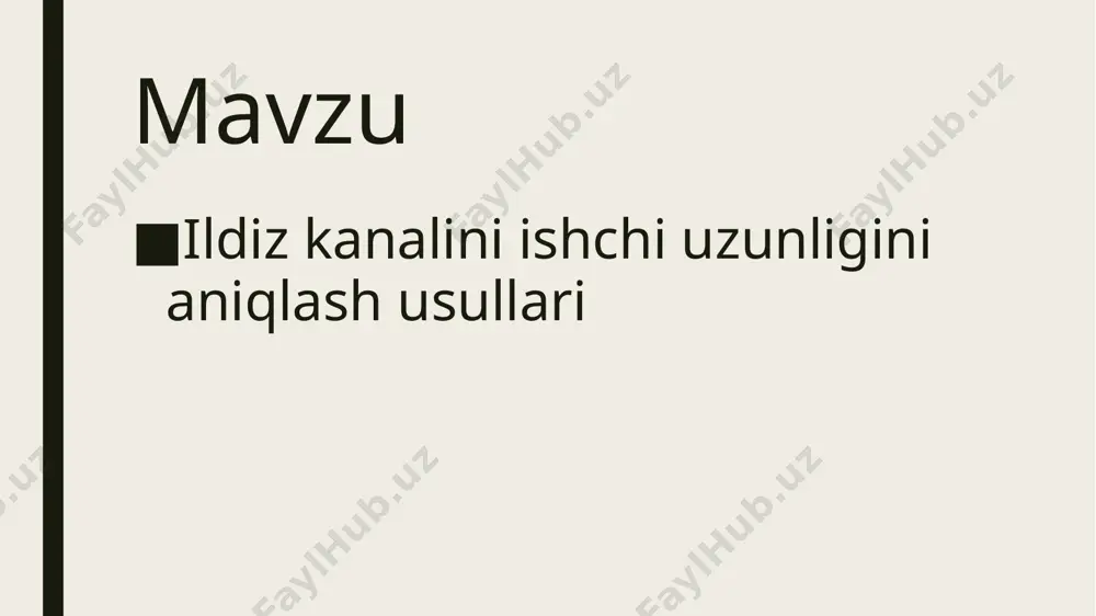 ida tish yo’q, bu asbobning kanal orqali o’tishini osonlashtiradi. to’plam odatda 7 ta vositani o’z ichiga oladi. ishchi qismning o’zgaruvchan uzunligi bo’lgan ildiz kanallarida ishlash asboblari ham mavjud. asboblar dastasi millimetrda tugatilgan eʼtiboringiz uchun rahmat image1.jpeg image2.jpeg image3.jpeg image4.jpeg /docprops/thumbnail.jpeg