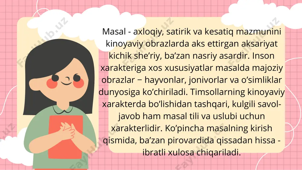 masal janridagi asarlarni o'qitish metodikasi - Page 3