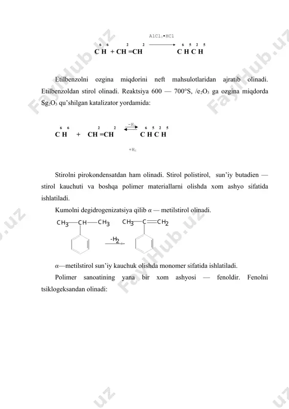 neft tarkibidagi aromatik uglevodorodlar (arenlar) va aralash tuzilishdagi birikmalar - Page 5