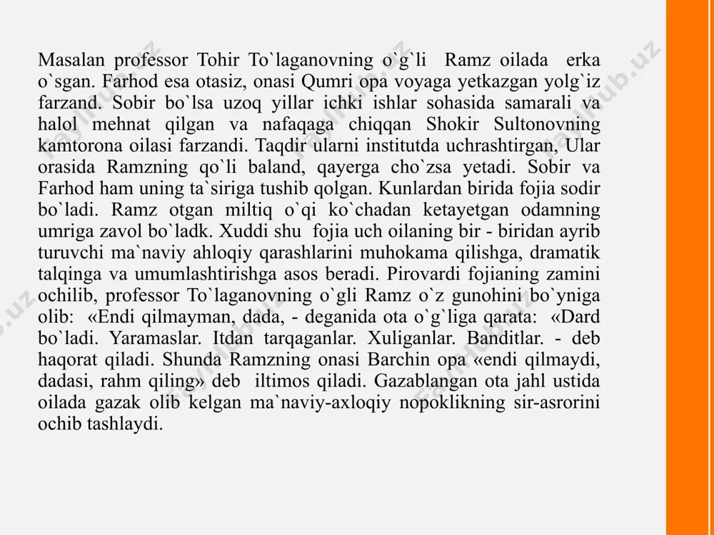 o’zbek dramaturgiyasiga xos yetakchilik muammolari - Page 4