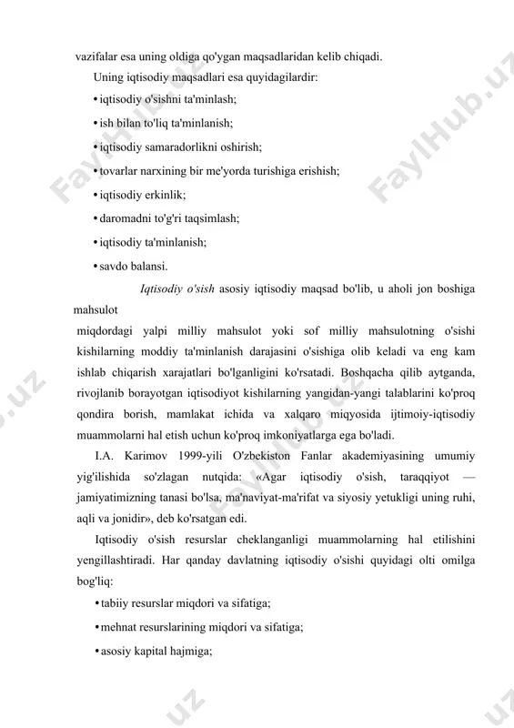 ing o'sishiga ta'sir qiluvchi, oxirgi ikkisi esa talabning o'sishiga ta'sir qiluvchi omillardir. «mikroiqtisodiyot» fanining mohiyatini quyidagi masalalarni bilish, o'rganish yordamida yoritish mumkin: · hozirgi davrdagi bozor iqtisodiyoti mexanizmini o'rganish; · umumiy muvozanat o'rnatish va iqtisodiy fikrlash doirasi; · bozor xo'jaligi sharoitida firmalar, korxonalar, uy xo'jaligi va ularning tutgan o'rni, turlari, ahamiyati, vazifasi, samaradorligini ta'minlash; · talab va ehtiyoj nazariyasi asoslarini bilish; · bozordagi taklif va talab sharoitlarini; · talab va taklif o'zgaruvchanligi; · raqobatlashuv va korxonalar samaradorligini oshirish; · ishlab chiqarish va uni tashkil etish; · ishlab chiqarish xarajatlari, foyda, baho; · resurslardan foydalanish samaradorligi. hozirgi kunda «mikroiqtisodiyot» fanining boshqa ijtimoiy-siyosiy, texnologik va iqtisodiy fanlar bilan uzviy bog'liqligi yaqqol namoyon bo'lmoqda. masalan, quyidagi fanlar bilan: · iqtisodiyot nazariyasi; · makroiqtisodiyot; · makroiqtisodiy statistika; · qishloq xo'jalgi iqtisodiyoti; · kichik biznes va tadbirkorlik; · tarmoqlar iqtisodiyoti; · mehnatni tashkil etish; · buxgalteriya hisobi; · iqtisodiy tahlil; · pul, kredit va bank; …
