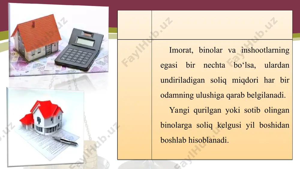 mol-mulk solig‘i va uning o‘ziga xos xususiyatlari - Page 3