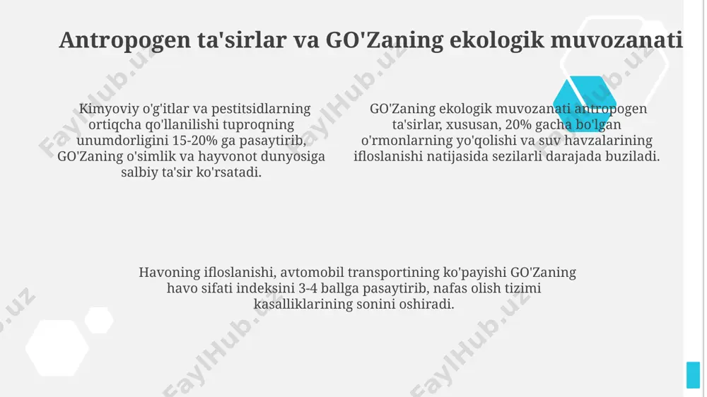 g'o'zaning tashqi muhit omillariga talabi - Page 4