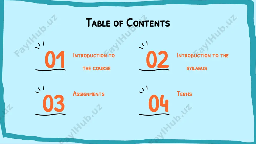 introduction to the course - Page 2