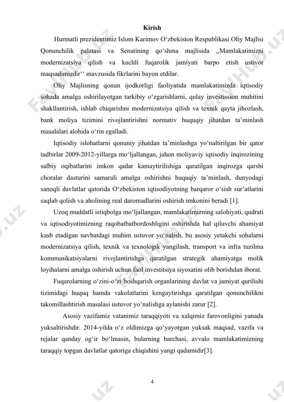 midir[3]. kishilar suvning ahamiyatini bilib, qadimdan daryo yoki ko'l bo'yida uylar, shaharlar qurib yashaganlar, ko'chmanchi xalqlar doimo suv bor joyni izlaganlar. kishilar dam olish uchun doimo suv bo'lgan joylarga intiladilar. suvda cho'milib turish kishi salomatligini saqlashda va chiniqishda eng asosiy vositadir. nemis olimi g.libman aytganidek, "bizning planetamizda kishilarning salomat qolishlari uchun texnikaning mo''jizalari emas, balki toza, ichish uchun yaroqli suv etarli bo'lishi kerak". suv barcha tirik mavjudotlarning yashashi uchun tabiat tomonidan in'om etilgan oliy ne'matdir. biz kundalik hayotimizni suvsiz tasavvur eta olmaymiz. suv inson salomatligini saqlashda katta ahamiyatga egadir. bilamizki, odam tanasining 75-80% i suvdan iborat. agarda, tanasidagi suvni 6-8% ini yo'qotsa, harorati ko'tariladi, yurak urushi , nafas olishi tezlashadi, boshi aylanadi va og'riy boshlaydi. suv yanada ko'proq yo'qotilsa, odam halok bo'lishi ham mumkin. shundan ko'rinib turibdiki, suv-hayot tiriklik manbaidir. uni tejash, asrab avaylash har bir fuqaroning muqaddas burchiga aylanmog'i kerak. ma'lumki, suv sayyoramizning 70% ni tashkil etib, u okeanlar, …