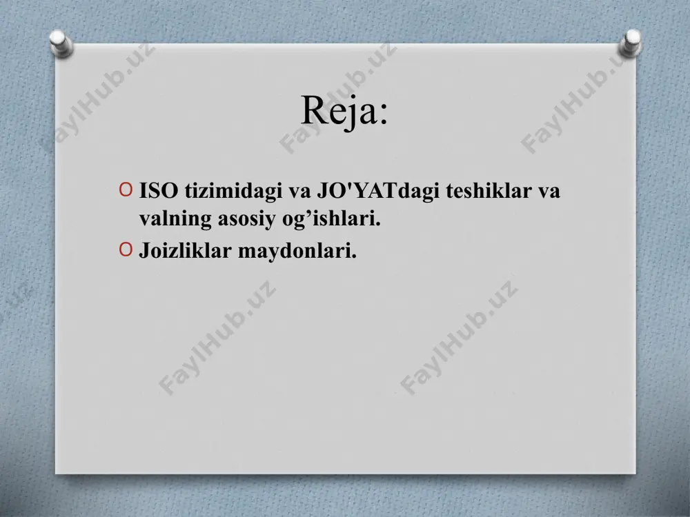 r val tizimida teshiklar tizimidagiga o'xshagan o'tqazishlarni ta'minlashi kerak. ular absolyut mohiyatiga ko'ra tengdir va vallarning asosiy og’ishlari belgisiga ko'ra bir-biriga qarama-qarshidir, boshqacha aytganda, nullik liniyaga nisbatan aks ettiruvchi bo'lib hisoblanadi. 1-rasm. iso tizimida va jo'yatda qabul qilingan teshiklar va vallarning asosiy ogishlari. a-h og’ishlariga ega teshiklar uchun: el= -es к - zc: es= -ei. ushbu qoida shunday shakllantiriladi: teshiklarning asosiy og’ishi nullik liniyaga, valning xuddi shunday harf bilan, faqat katta harf bilan ifodalangan asosiy og’ishiga nisbatan simmetrik holda bo'lishi kerak. teshiklarning asosiy og’ishlarining sonli mohiyati joizliklar va o'tqazishlar bo'yicha bildirgichlarning maxsus jadvallarida keltiriladi. 500 mm gacha bo'lgan diametrga ega vallarning asosiy og’ishlarining hisob-kitobli formulalari гост 25346-82 bo'yicha tartibga solinadi. maxsus bir qoida mavjud bo'lib, u quyidagi tarzda shakllantiriladi: mazkur kvalitetning teshigi unga yaqin turgan birmuncha aniqroq kvalitetning vali bilan birikadigan teshik tizimidagi va val tizimidagi ikkita o'tqazishlar bir xildagi oraliqlarga yoki tarangliklarga ega bo'lishi kerak. buni ko'rgazmali ravishda joizliklar …