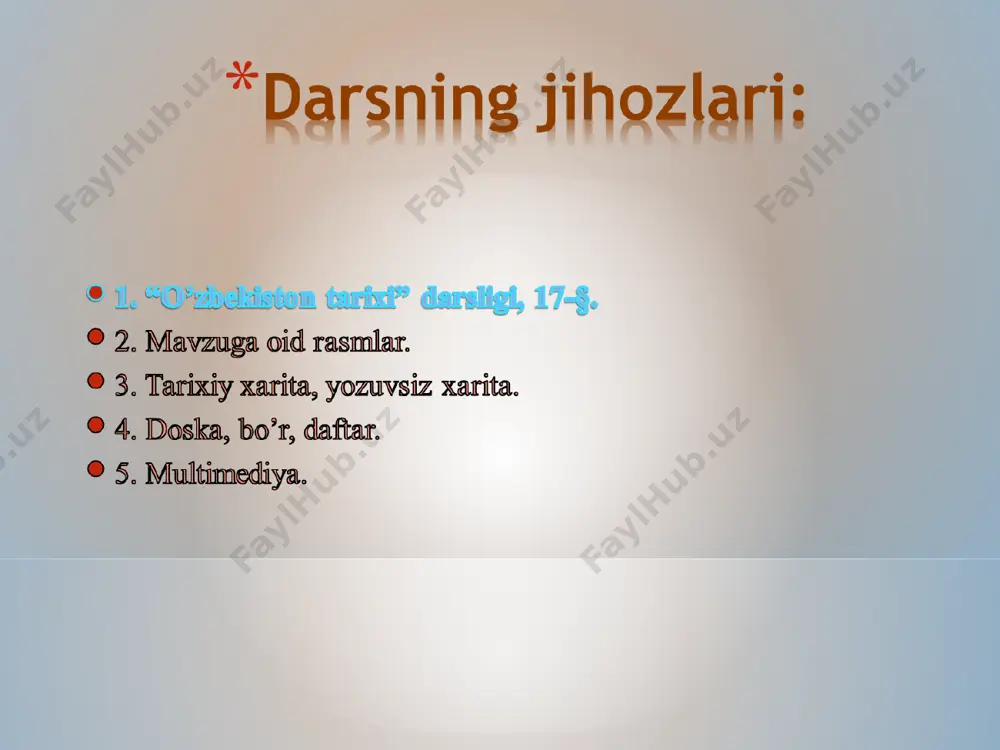 “qoraxoniylar davlati va movarounnahr” mavzusida 7-sinf uchun ochiq dars ishlanmasi - Page 5