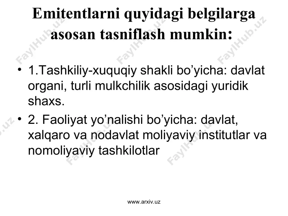 emitentlarning siyosatlari - Page 5