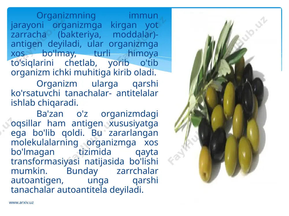 organizmni yuqumli kasalliklardan himoya qilish - Page 4
