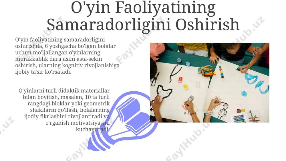 mttda rivojlanish markazlari taʼlimiy faoliyatida oʻyin faoliyati - Page 3