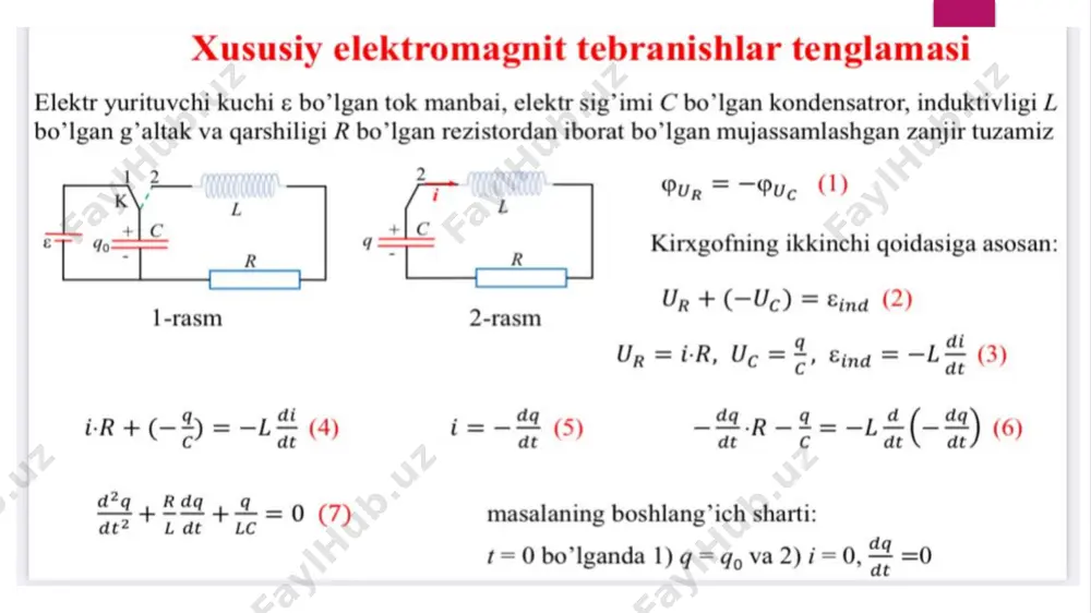 erkin elektromagnit tebranishlar - Page 4