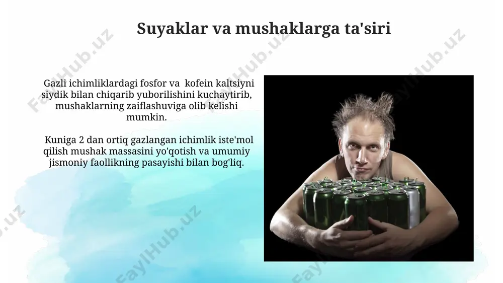 gazli ichimliklar inson hayotiga tasiri - Page 5