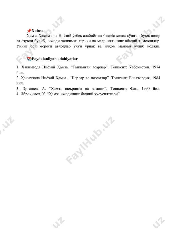 hamza hakimzoda niyoziy hayoti va ijodi - Page 5