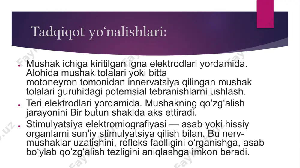 elektrokimyoviy davolash va diagnostika usullari - Page 4