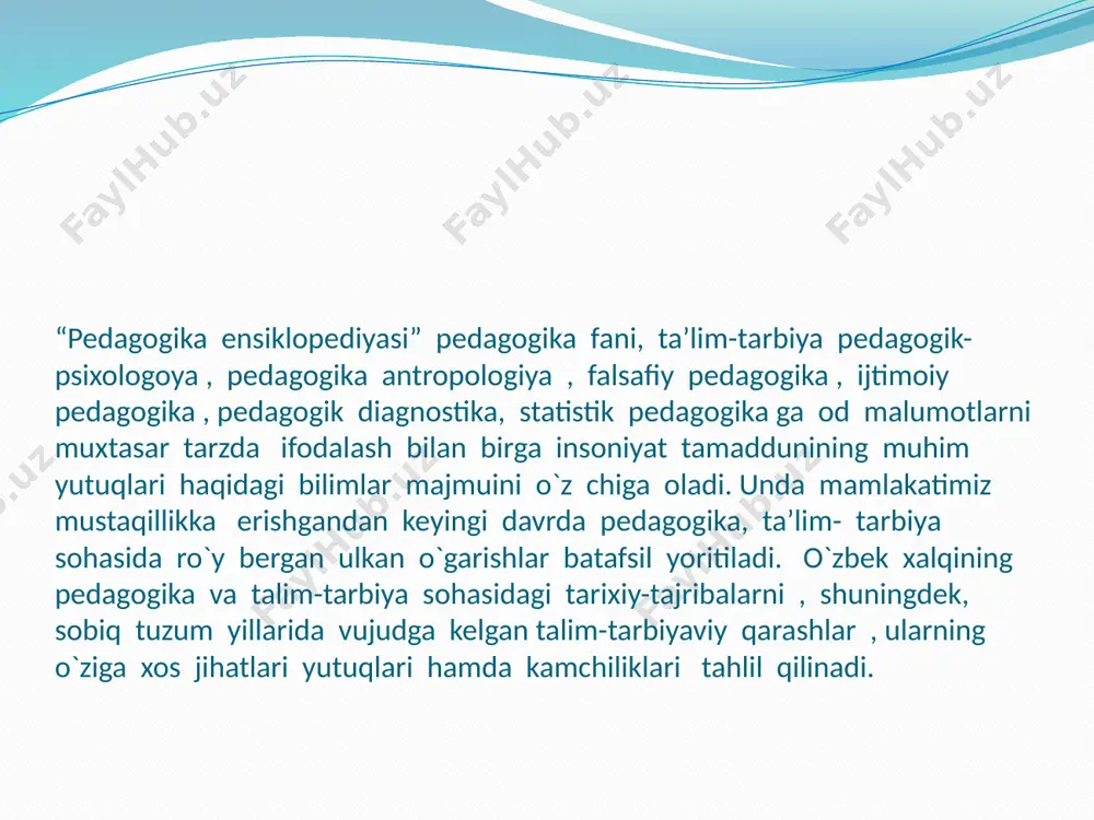 f- o'qituvchining rahbarligi ostida, bolalarning doimiy tarkibi bilan, o'qitish maqsadlaridan kelib chiqadigan didaktik vazifalar hal qilinadigan o'qitishni tashkil etish. tahlil- sintezga qarama -qarshi bo'lgan tadqiqotning nazariy usuli, u ob'ektni (aqliy yoki haqiqiy) elementlarga ajratishdan iborat. anketa- suhbatdosh va suhbatdoshning o'zaro vositachiligiga asoslangan so'rov turi, unda savollar ro'yxati (anketa) bo'lgan shaklni mustaqil ravishda to'ldiradi. suhbat-tadqiqot usullaridan biri, u o'rganilayotgan shaxs, o'rganilayotgan jamoa, guruh a'zolari va atrofdagilardan savol-javob shaklida og'zaki muloqot asosida ma'lumot olishni o'z ichiga oladi. didaktika- ta'lim va tarbiya nazariyasi, pedagogika bo'limi. didaktikaning predmeti - bu shaxsni o'qitish va tarbiyalash vositasi sifatida o'qitish, ya'ni. o'qitish va o'qitishning o'zaro birligi, o'qituvchi tomonidan tashkil etilgan o'quv mazmunining o'quvchilar tomonidan o'zlashtirilishini ta'minlash. ta'limni demokratlashtirish - ta'lim sohasidagi davlat monopoliyasini bartaraf etish va jamoat-davlat tizimiga o'tish; markazlar, hududlar va mahalliy hokimiyatlar o'rtasidagi vakolatlarning aniq chegaralanishi; o'quvchilarning maktab va ta'lim profilini tanlash huquqi, nodavlat ta'lim muassasasida uyda ta'lim olish va o'qish, individual o'quv dasturlari bo'yicha …