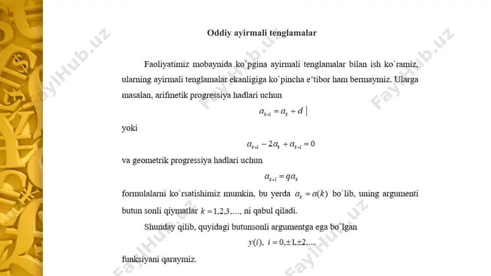 ayirmali tenglamalar - Page 4