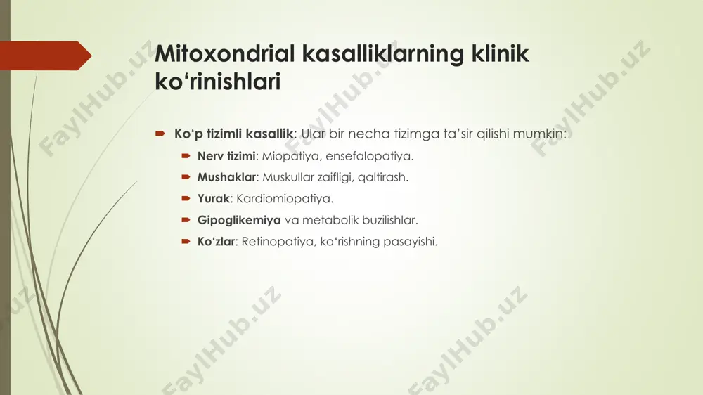 mitoxondrial kasalliklar va gipoenergetik holatlar - Page 5