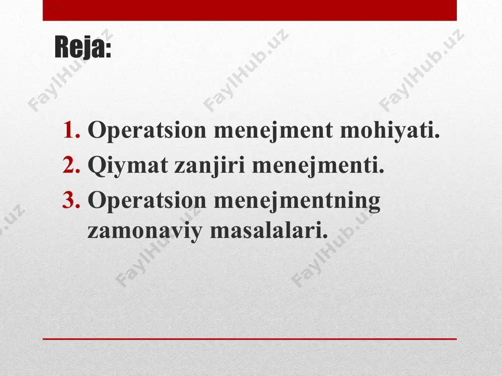 v korxonasi aeroport uzluksiz jarayon neftni qayta ishlash, ko’mir koni radiostansiya, patrul xizmati operatsion tizim turlari ishlab chiqarish samaradorligi — korxona miqyosida iqtisodiy faoliyat, iqtisodiy dasturlar va tadbirlarning foydali natijalar berishi, olingan iqtisodiy samaraning muayyan qiymatga ega boʻlgan resurslarni qoʻllagan holda eng yuqori ishlab chiqarish hajmiga erishishga sabab boʻlgan ishlab chiqarish omillari, resurslar sarflariga nisbati bilan tavsiflanadi. ishlab chiqarish samaradorligi korxona faoliyatining yakuniy natijasini koʻrsatadi. operatsiyalar samaradorligi – chiqishdagi ishlab chiqarilgan maxsulot (xizmatlar)ning kirishdagi sarflangan xarajatlariga nisbati bilan aniqlanadi. ishlab chiqarish samaradorligi korxonalarda ishlab chiqarish samaradorligining umumlashgan koʻrsatkichi tovar ishlab chiqarish surʼatlarining oʻsishi hisoblanadi, undan tashqari puldagi harajatlar birligiga toʻgʻri keladigan mahsulot hajmi, balans foydaning asosiy va aylanma fondlar yigindisiga nisbati, toʻla tannarx koʻrsatkichlari muhim ahamiyatga ega. mehnat unumdorligining oʻsishi surʼatlari, mehnatni tejash va mahsulot hajmi oʻsishida mehnat unumdorligi hissasi kabi koʻrsatkichlardan ham foydalaniladi. ishlab chiqarish samaradorligi texnik samaradorlik (ishlab chiqarish hajmi), iqtisodiy samaradorlik (mehnat unumdorligi, mehnat resurslari, asosiy fondlar, …
