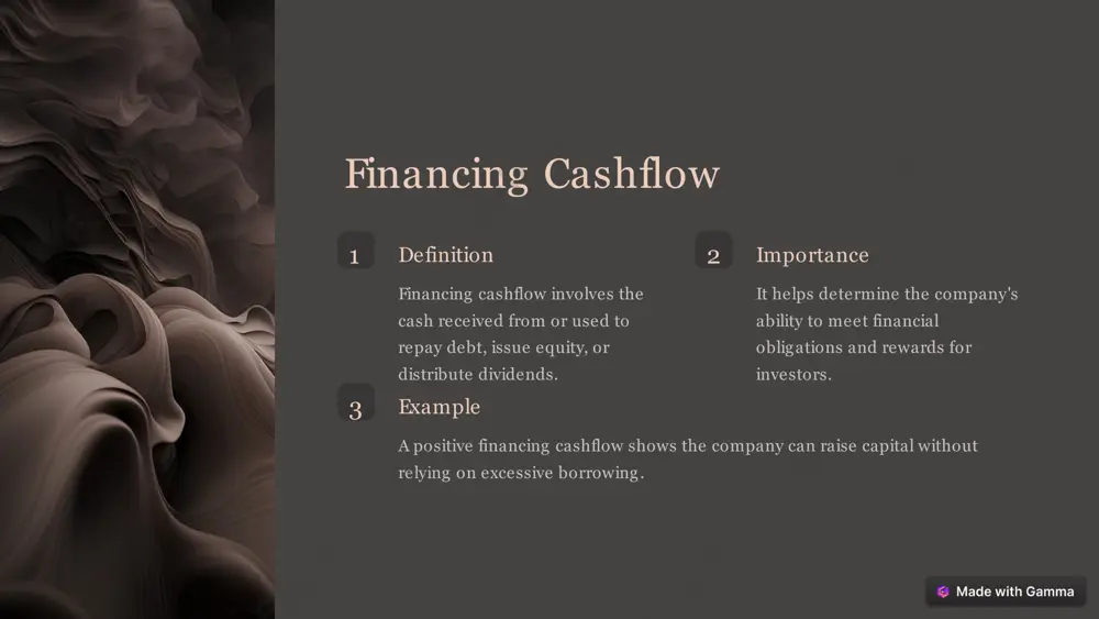 types of cashflow - Page 5
