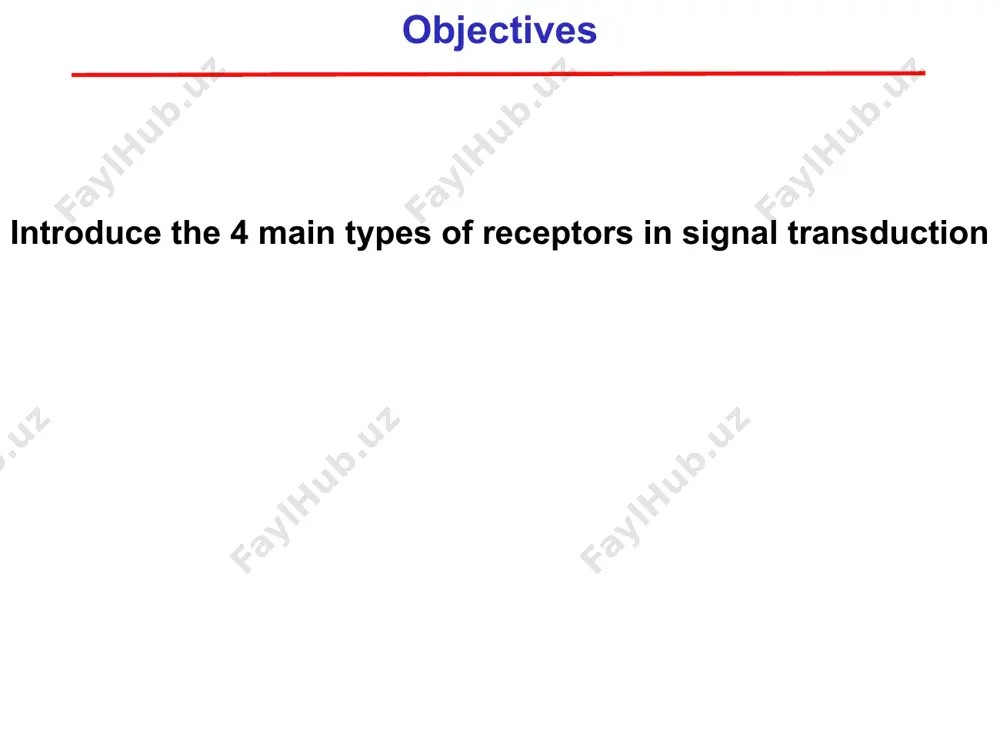 why are ion channels important? these receptors control the fastest synaptic event in the nervous system (millisecond) facilitate transport of ions in/out of the cell (high to low concentration) changes membrane potential (vm, normally -70mv) if vm becomes more negative the cell are more difficult to stimulate if vm becomes less negative the cell is easier to stimulate (depolarization) ……..action potential……muscle contraction ligand gated-ion channels β, γ and δ subunits regulate desensitization 21 g protein-coupled receptors (gpcrs) g r e r - receptor g - g protein e - effector ligand cellular effect g protein-coupled receptors membrane bound receptor linked through g protein to enzyme or ion channel intermediate required, fast (seconds) 23 gpcr agonists and antagonists play key roles in therapy of multiple widespread diseases: examples cardiovascular - coronary artery disease, congestive heart failure, hypertension pulmonary - asthma, chronic obstructive pulmonary disease (copd), hypertension neurological - migraine, parkinson’s disease, …