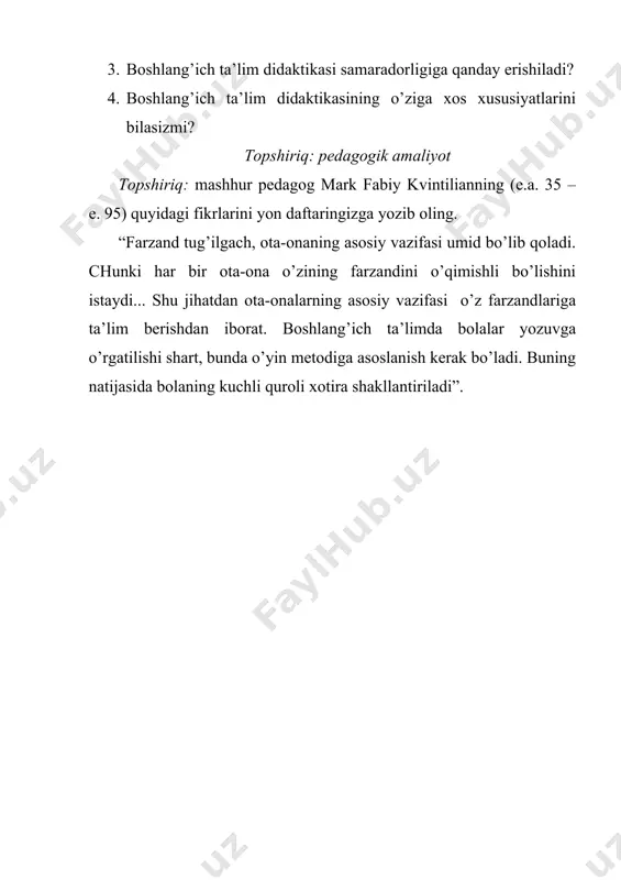boshlang’ich ta’lim didaktikasining zamonaviy xususiyatlari - Page 5