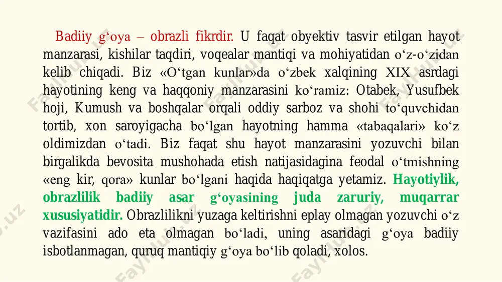 badiiy asar g‘oyasi - Page 5