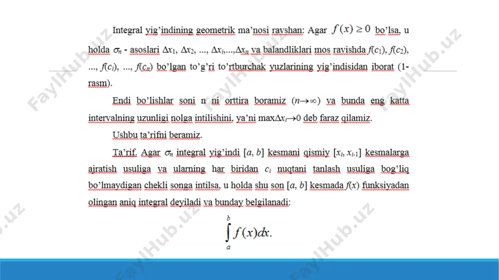 aniq intеgral va uning xossalari - Page 5