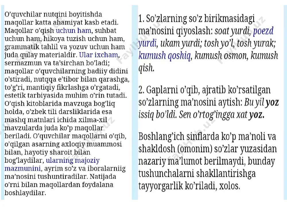 shakldosh so'zlar-omonimlar - Page 2