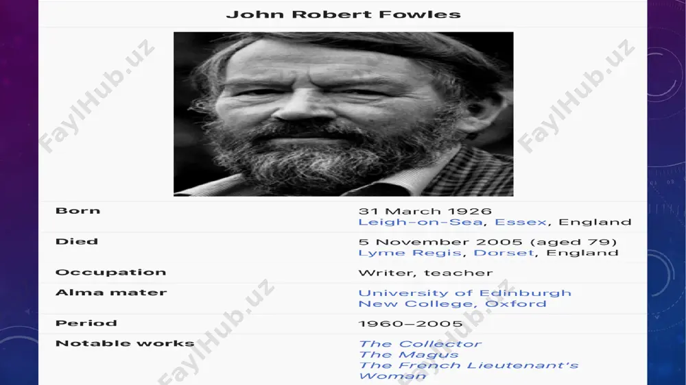j fowles contribution to the development of noe – victorian novels - Page 3