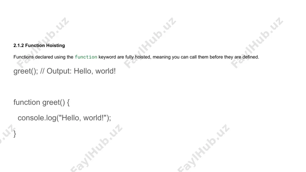 javascript hoisting tutorial - Page 4