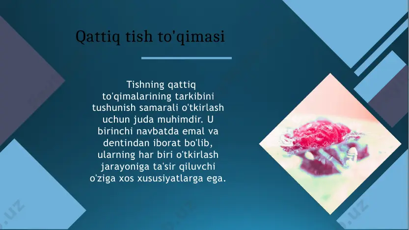 tish qattiq to’qimalarni charxlash tamoyillari - Page 5
