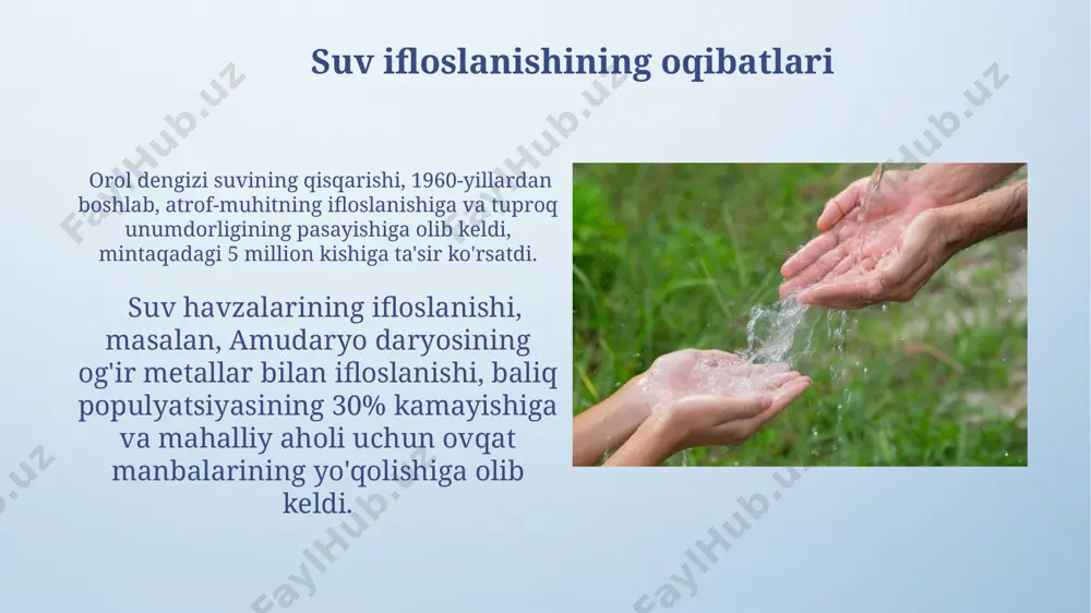 aylanma suvlar va ularning tozaligi - Page 5