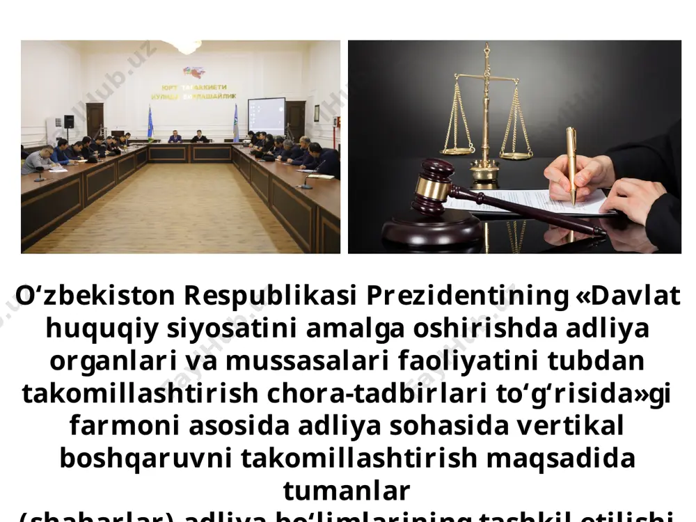 adliya vazirligi. advokatura va notarial idoralar 8-sinf - Page 4